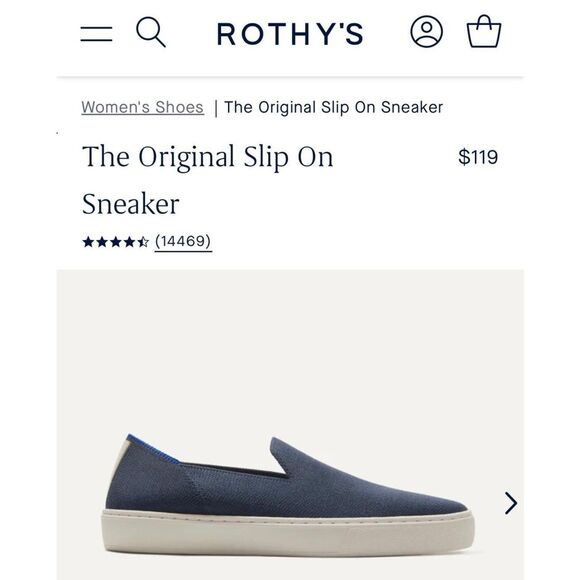 Rothy’s The Sneaker Garnet 6.5 - Picture 8 of 8